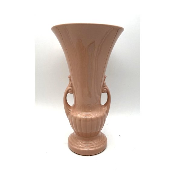 Vtg. MCM Pink Chadwick China Vase - Picture 1 of 5